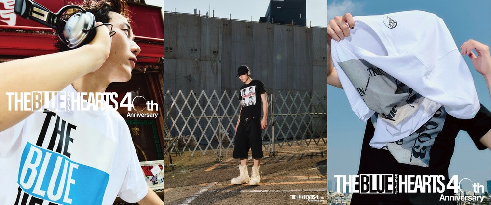 THE BLUE HEARTS | Tシャツ | 白 | クラウン徳間ショップ