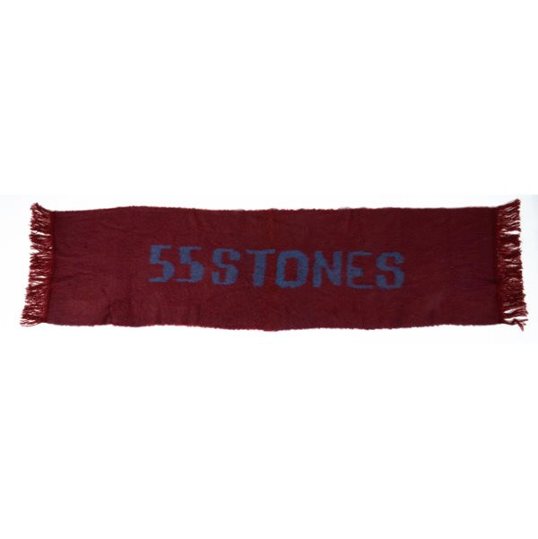 斉藤和義 オリジナル55 STONESストール レッド