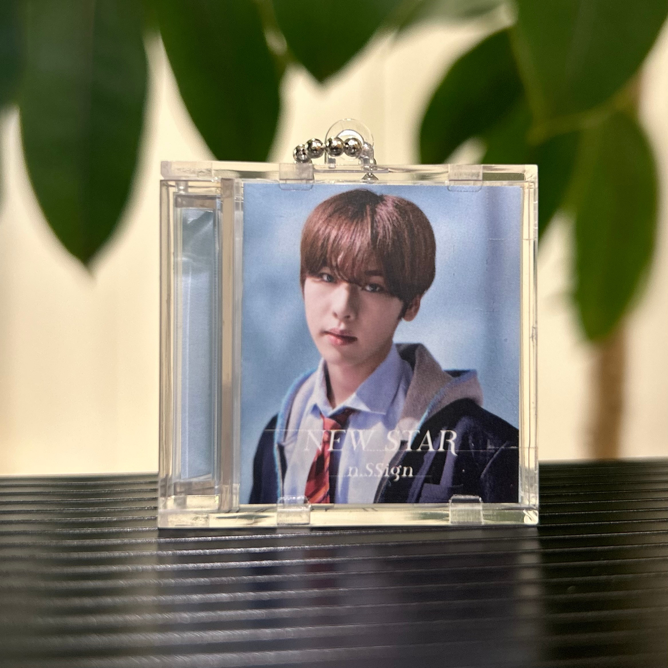 n.SSign「NEW STAR」リリース記念グッズ ミニジャケキーホルダー n.SSign「NEW STAR」リリース記念グッズ ミニジャケキーホルダー